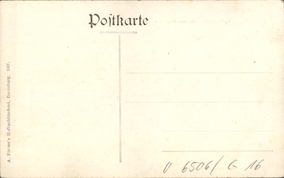 Ak Ronneburg in Thüringen, Landbouwhuishoudschool, s-gebouw, geen mensen