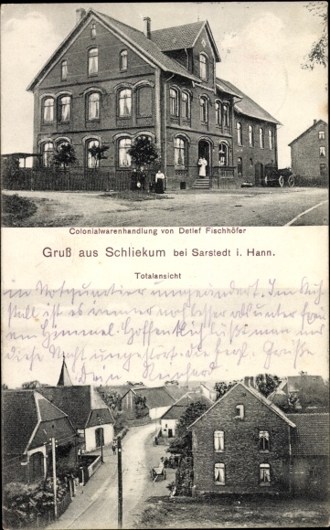 PC Schliekum Sarstedt Lower Saxony, grocery store, total view