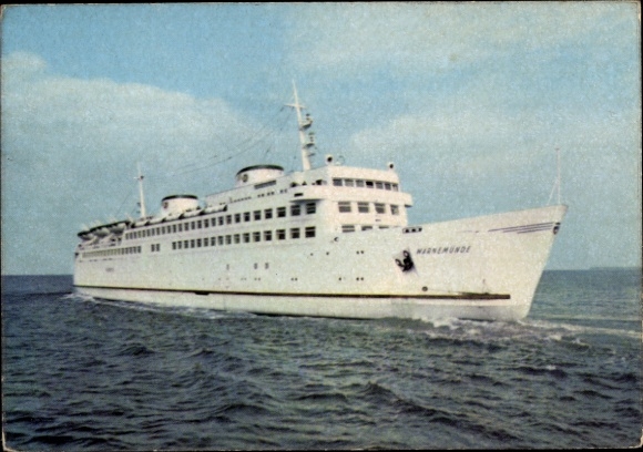 Postcard ferry Warnemünde