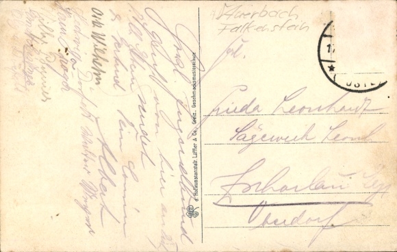 Postcard Mylau Reichenbach im Vogtland, Göltzschtal, Siegel's wood pulp and cardboard factory