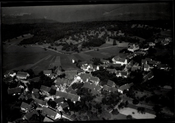 Photo Hohenwart Pforzheim in the Black Forest, aerial photograph