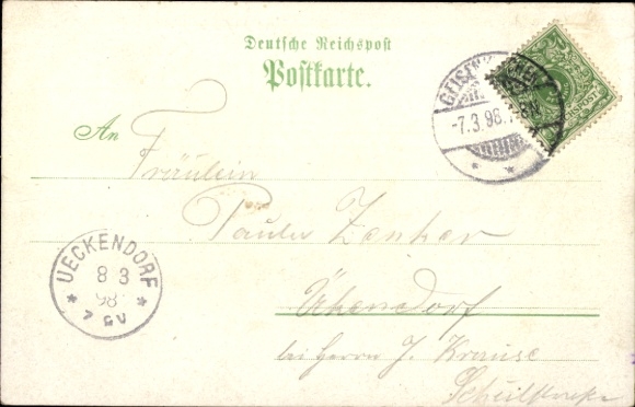 Chromo-Litho Berlin, Trade Exhibition 1896, Construction and Engineering Exhibition, Exhibition Palace