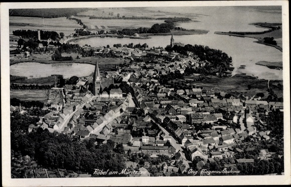 PC Röbel an der Müritz, aerial photograph