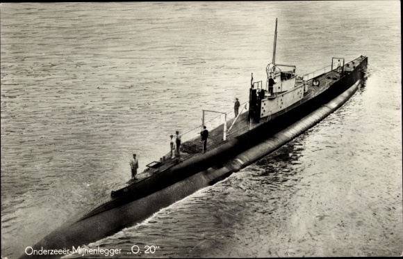 PC Dutch submarine, O 20, minelayer