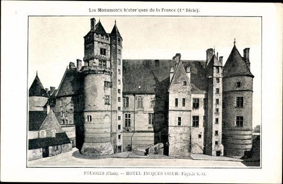 96 old PCs with description and cover, monuments in France