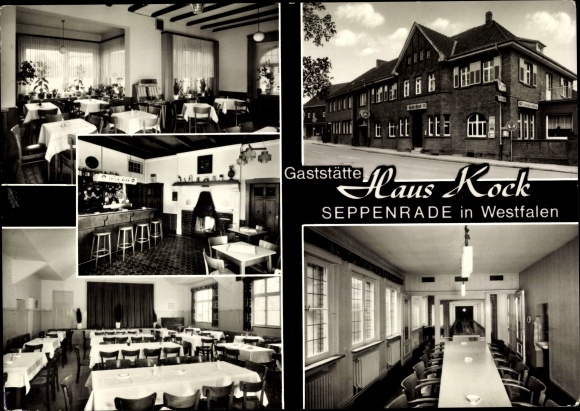 Postcard Seppenrade Lüdinghausen Münsterland, Gaststätte Haus Kock, Hauptstrasse 8