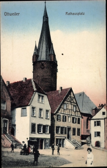 PC Ottweiler in Saarland, Rathausplatz