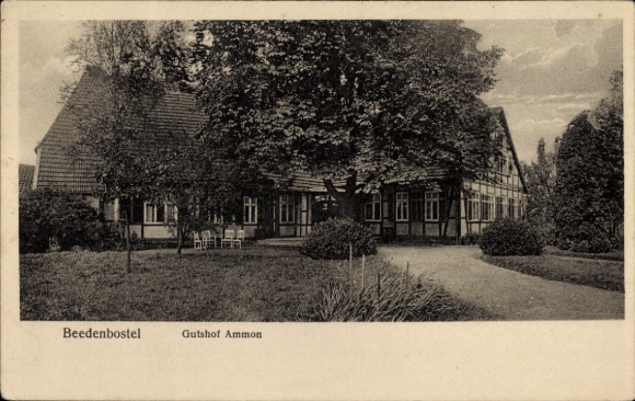 Postcard Beedenbostel in Lower Saxony, Ammon estate