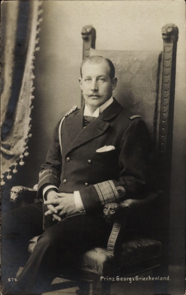 PC Prince George of Greece, portrait