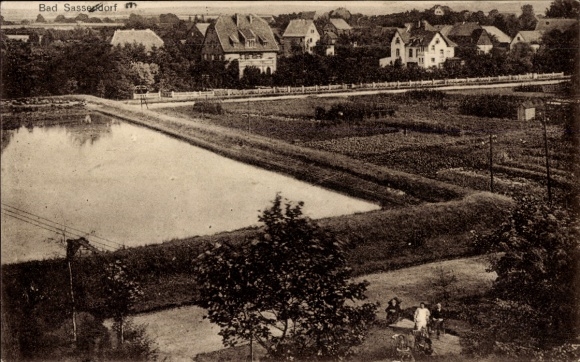 Postcard Bad Sassendorf in Westphalia, general view