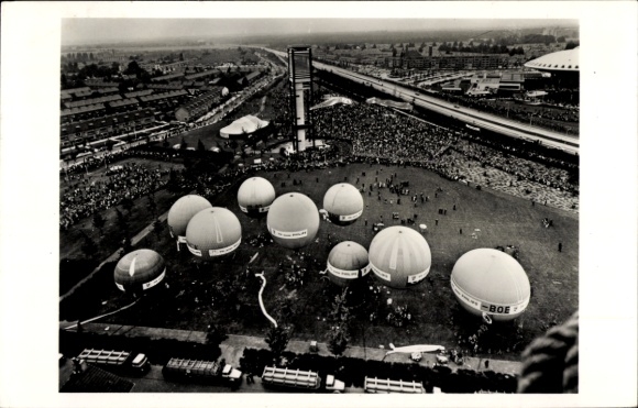 Postcard Eindhoven North Brabant Netherlands, 21st International HBC Balloon Race, Aero Museum