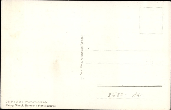 PC Bad Berneck in the Fichtelgebirge of Upper Franconia, marketplace, lodging house, boy