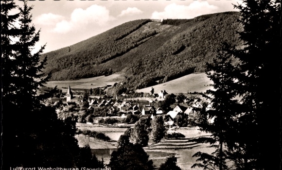 Postcard Wenholthausen Eslohe in Sauerland, general view
