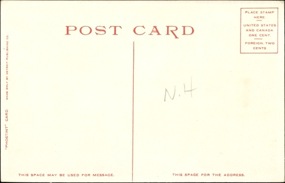 Ak Van Newhampshire de V.S., Oud Suikerkamp