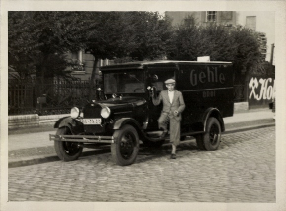 Foto Ak Brotbäckerei Gehle