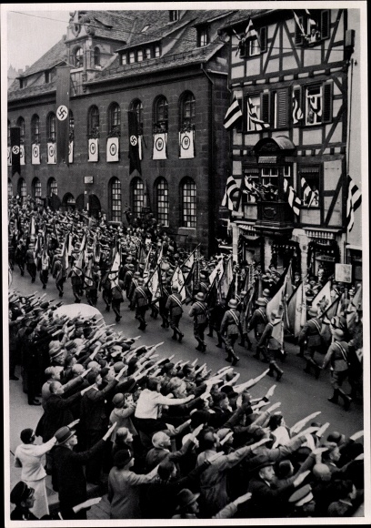 Collective picture Adolf Hitler, Nuremberg Nazi Party Rally 1935, Wehrmacht flags, collective work no. 15 picture 143