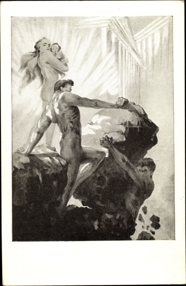 Artist Postcard Salac, AL, Love and Sex, Faithfulness, no. 11