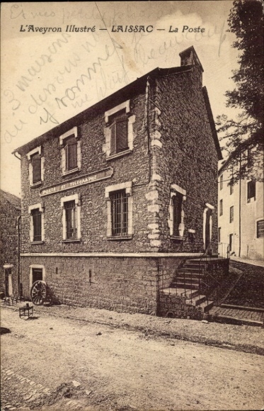 Ak Laissac Aveyron, la Poste