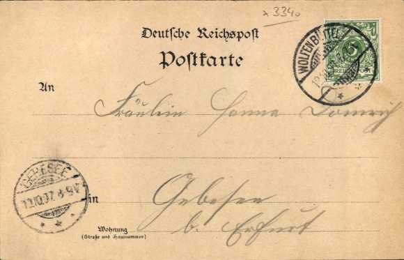 Chromo-Litho Wolfenbüttel in Lower Saxony, Fischers Kurhotel, Brocken