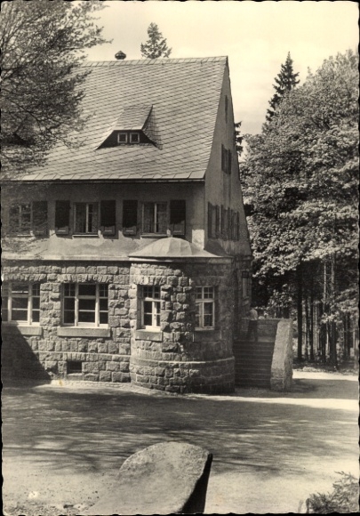 Ak Ehrenfriedersdorf im Erzgebirge, Greifensteine Berggaststätte