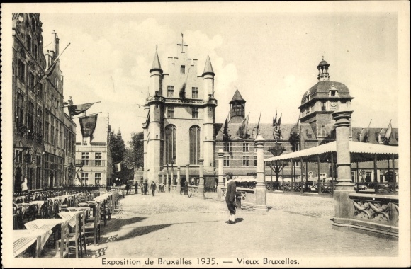 KP Brussels, Wystawa Światowa 1935, Palais Ducs de Brabant, Vieux Bruxelles