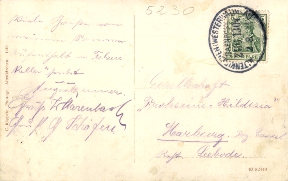Postcard Altenkirchen in the Westerwald, Kurhotel Felsenkeller