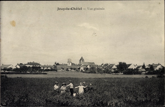 Ak Jouy le Châtel Seine et Marne, Gesamtansicht