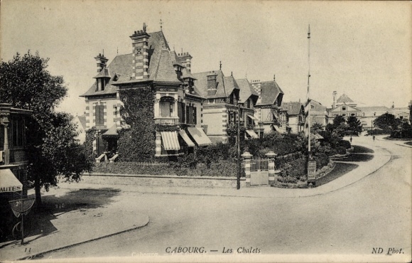 Ak Cabourg Calvados, Les Chalets