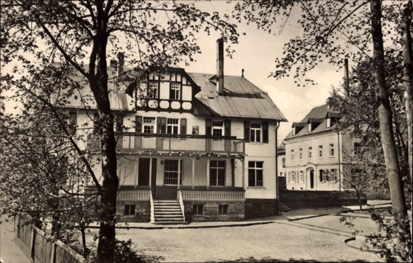 Postcard Breitenbach Wetterzeube in the Burgenland district, FDGB convalescent home Otto Diehr