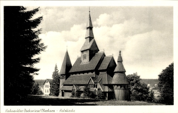 KP Landpoststempel 20b Auerhahn nad Goslar