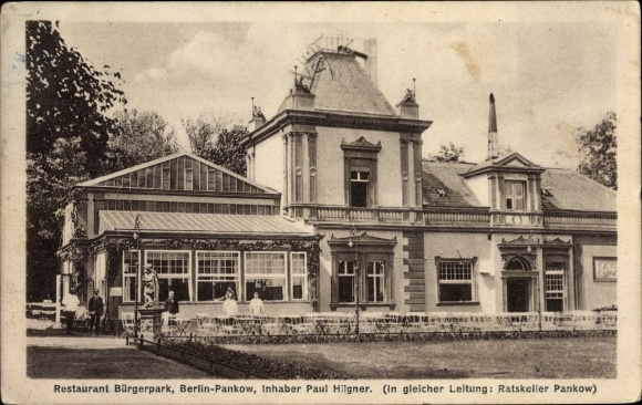 PC Berlin Pankow, Restaurant Bürgerpark