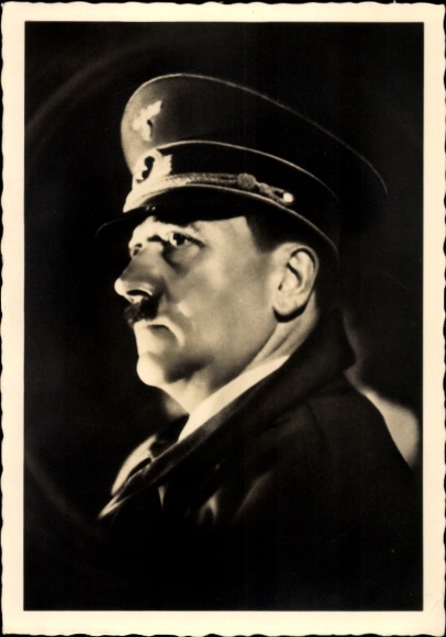 Postwaardestukken Ak Führer en Rijkskanselier Adolf Hitler, Portret