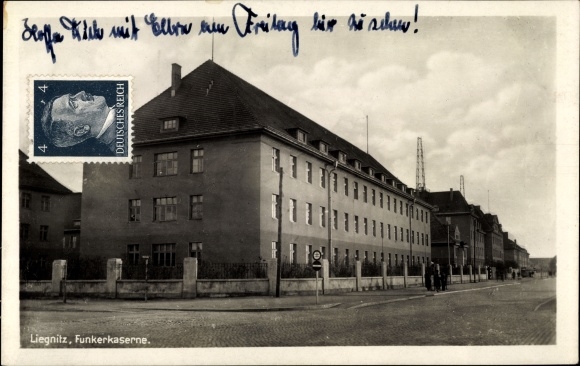 PC Legnica Liegnitz Schlesien, Funkerkaserne