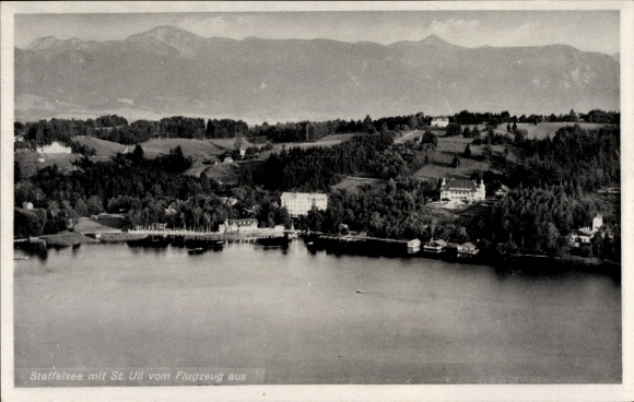 Postcard Seehausen am Staffelsee, Kurhaus St. Uli