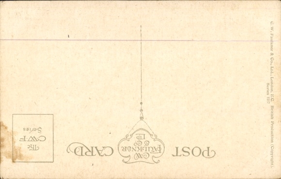 Artist Postcard Barham, S., Peter Pan, Away the floated to the never never never land