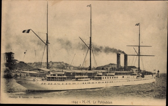 Ak Messageries Maritimes, Le Polynésien