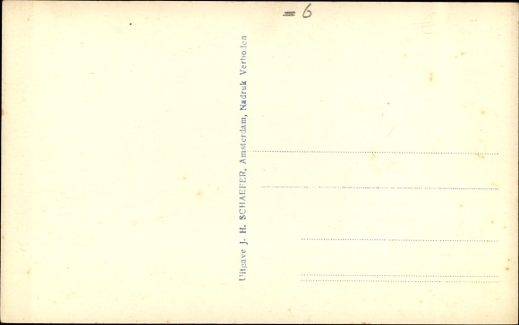 Postcard Borculo Gelderland, storm disaster 10 August 1925, Bagendijk