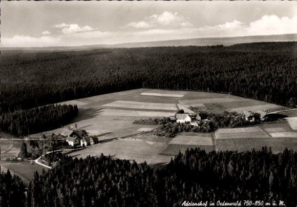 Ak Oedenwald Ödenwald Loßburg im Schwarzwald, Adrionshof, Waldlandschaft, Freudenstadt, Schwarzwa