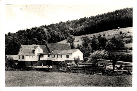 Postcard Langenbrombach Langen Brombach Brombachtal in the Odenwald, Pension Waldesruh