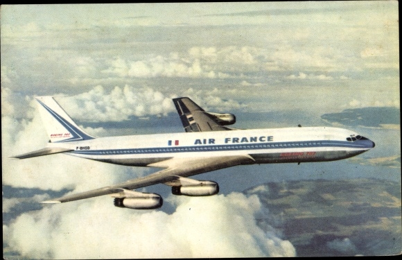 KP Francuski samolot pasażerski, Boeing 707 Intercontinental, Air France