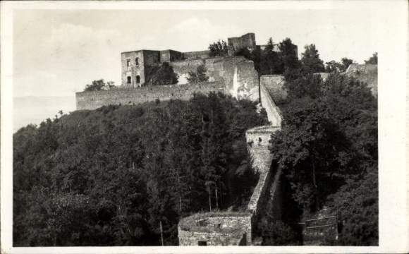 Ak Týn nad Bečvou Thein Region Olmütz, Burg Helfštýn, Helfštejn, Helfenstein, Helfstein