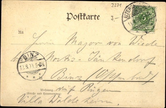 PC Loburg Möckern in Saxony Anhalt, troops training ground, Royal. Commandership Altengrabow