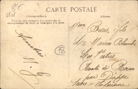 Postcard Le Pecq Yvelines, Flooding of the Seine, Overview