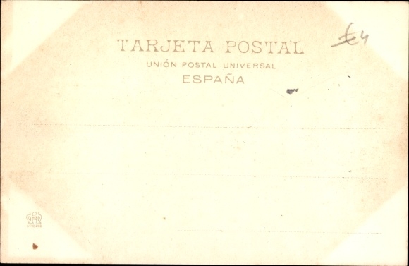 Postcard Seville Andalusien, MZA Station
