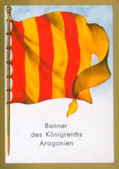Collection image Ulmenried flag image No. 28, banner of the Kingdom of Aragon