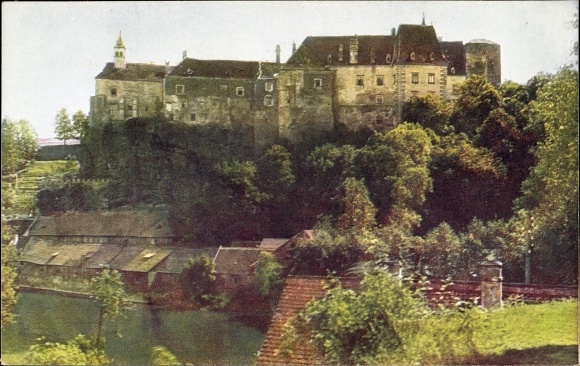 Postcard Raabs an der Thaya in Lower Austria, Burg