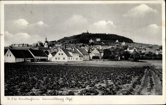 Postcard Tännesberg in the Upper Palatinate, NSV children&#39;s home, local section