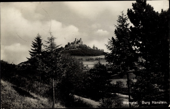 KP Rimbach Bornhagen im Eichsfeld, zamek Hanstein