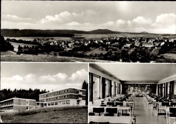 Postcard Bad Emstal in Hesse, holiday village Habichtshof