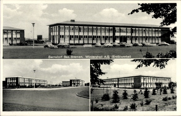 Ak Barnstorf in Niedersachsen, Wintershall A.G., Erdölwerke
